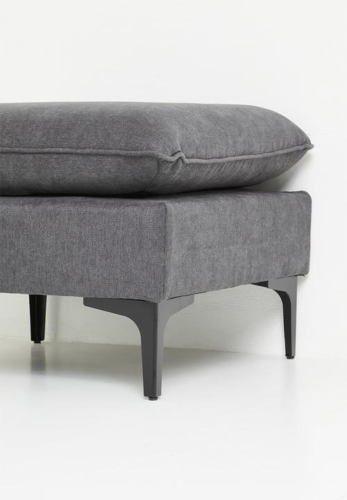 Sixth Floor - Sofia sectional sofa-charcoal
