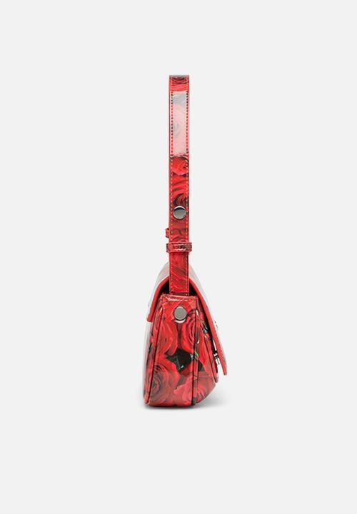 Diesel  - Play clutch bag - red & black