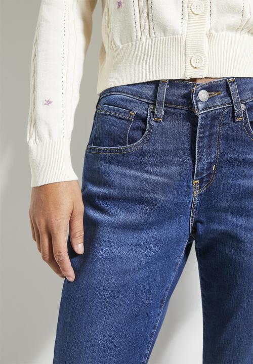 Levi’s® - Curvy Super Skinny Jeans - Tenacious Dark Blue