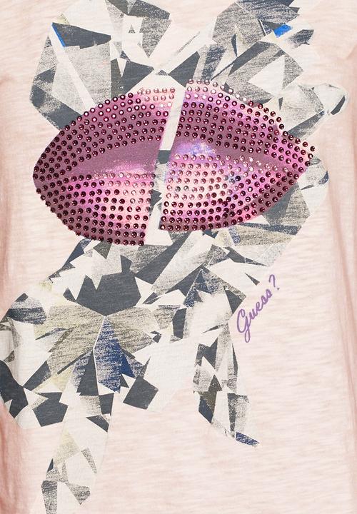 GUESS - Shattered lips tee