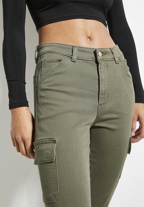 Levi’s® - 721 Hr Skinny Cargo Ivy Green