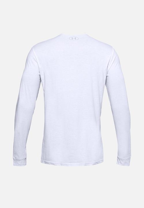 Under Armour - UA Sportstyle Left Chest Ls - White /  / Black