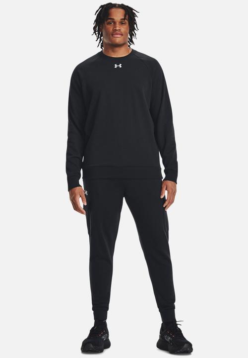 Under Armour - UA Rival Fleece Crew - Black /  / White