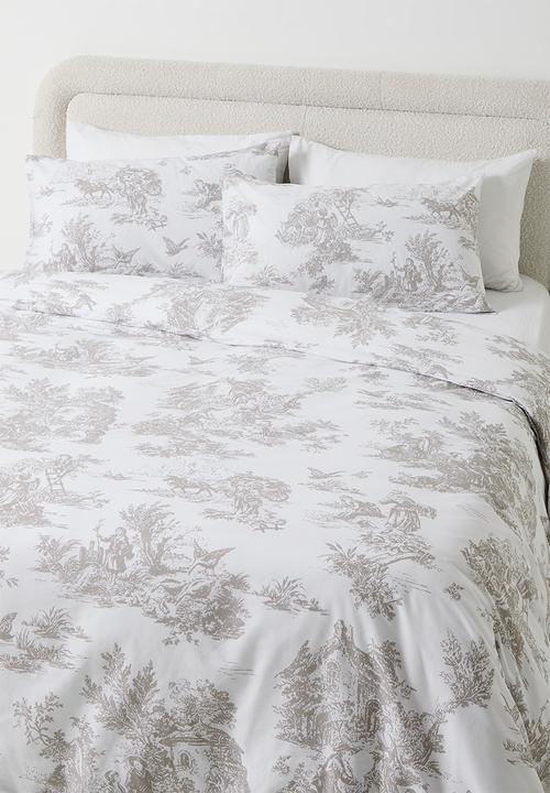 Sixth Floor - Scenic Toile Cotton Blend Duvet Set