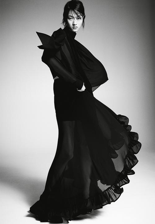 H&M - Voluminous skirt - black