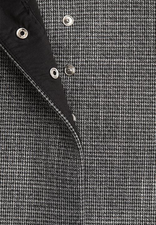 H&M - Structured twill mini skirt - grey