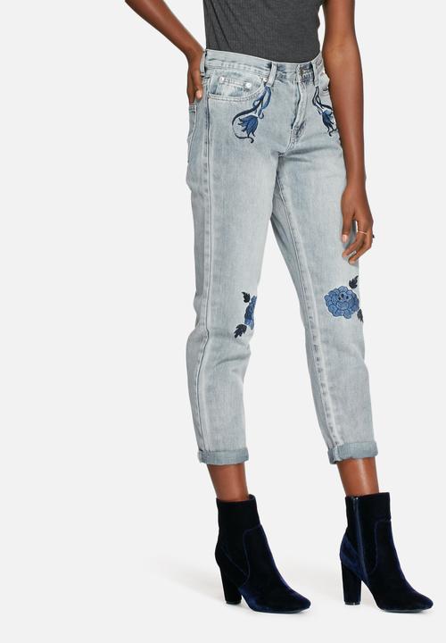 Glamorous - Embroidered jeans