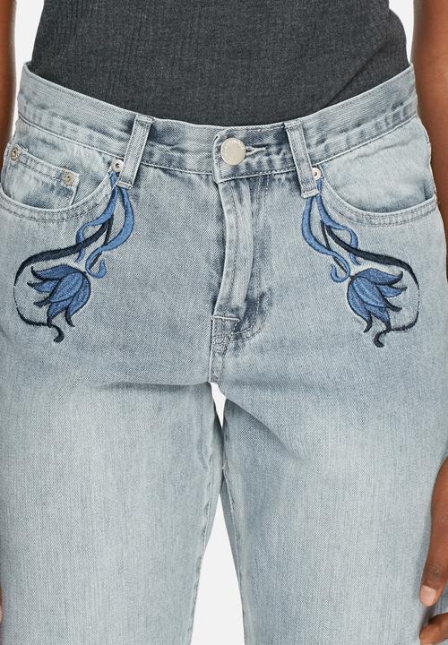 Glamorous - Embroidered jeans