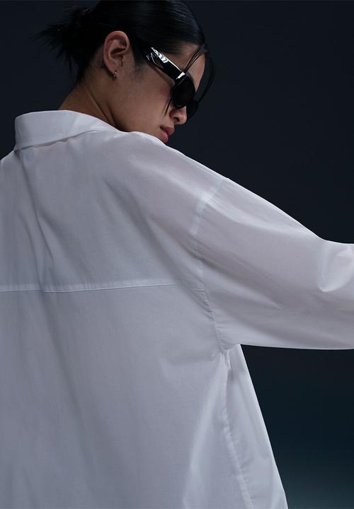 Nike - Nike poplin shirt - White/White