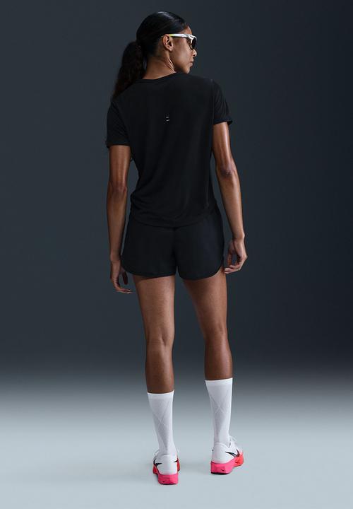 Nike - Nike Tempo Women's Dri-Fit Short-Sleeve Running Top - Black/Reflective Silv