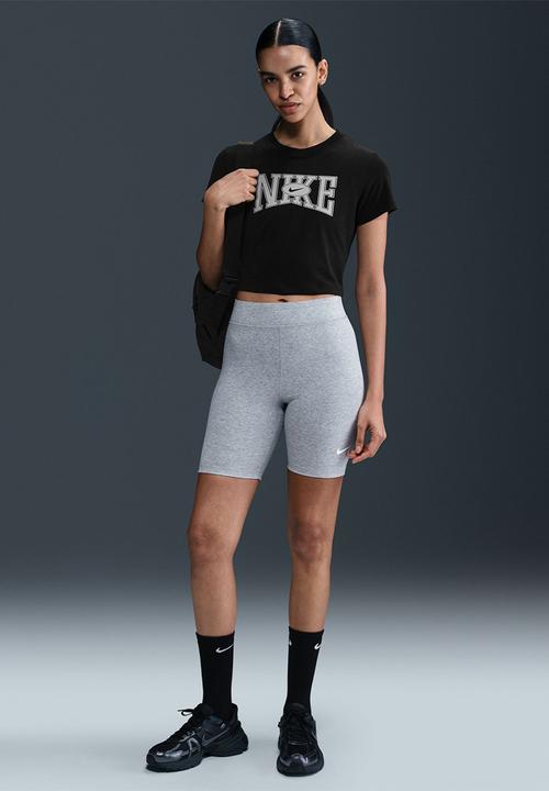 Nike - Nike Street Crop Tee - Black