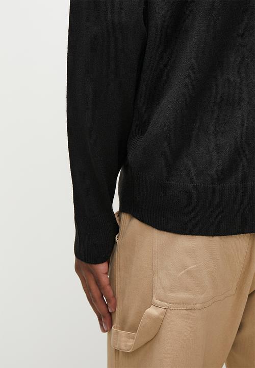 Brave Soul - Knitwear - Jet Black
