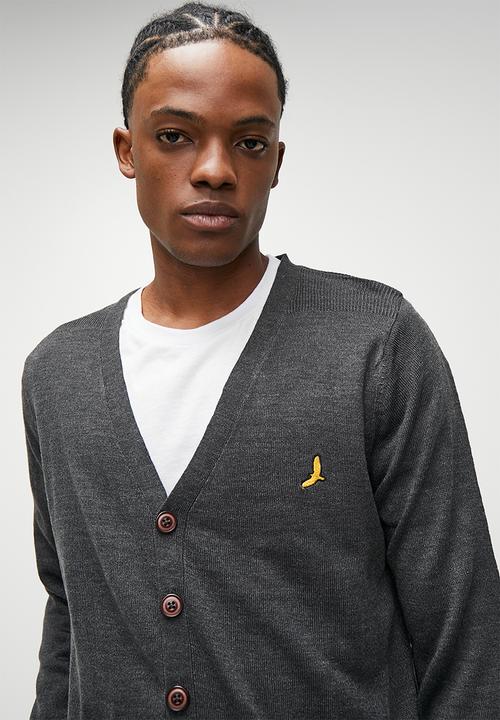 Brave Soul - Knitwear - Dark Charcoal Marl