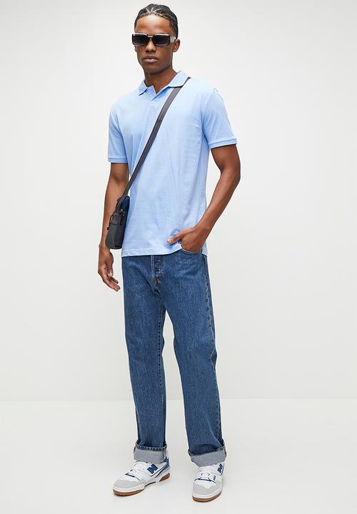 Brave Soul - Polo T-Shirts - Cloud Blue