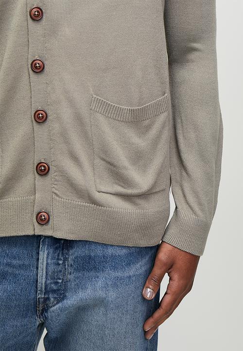 Brave Soul - Knitwear - Solid Grey