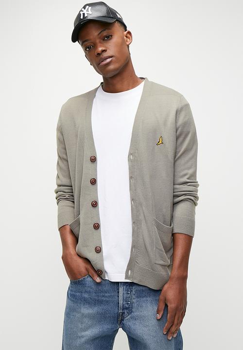 Brave Soul - Knitwear - Solid Grey