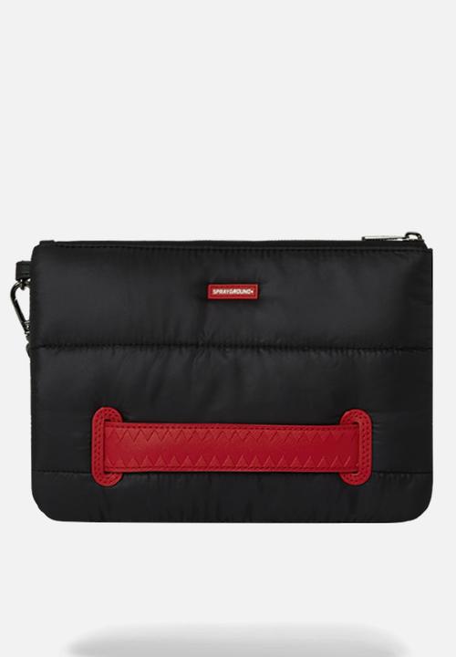 Sprayground - Sharks in Paris pouchette bag - black