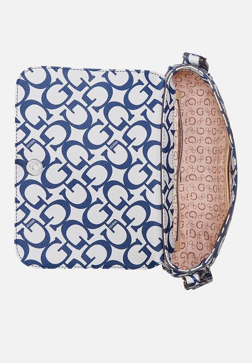 GUESS - Reinee crossbody flap - navy