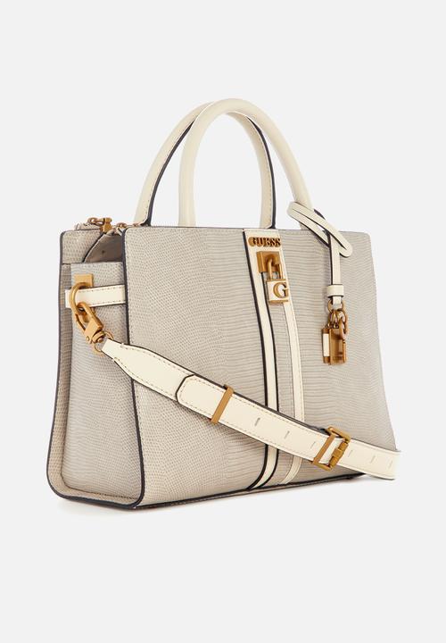 GUESS - Ginvera society satchel-taupe