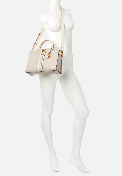 GUESS - Ginvera society satchel-taupe