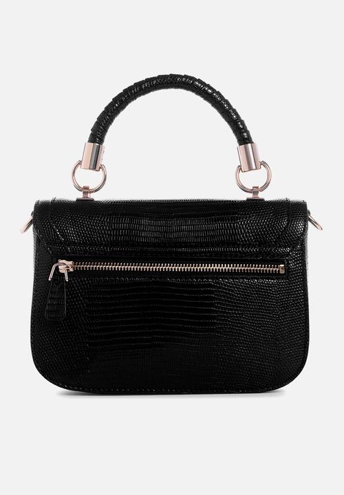 GUESS - Orlina top handle flap - black