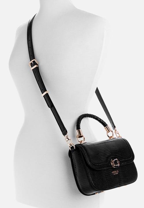 GUESS - Orlina top handle flap - black