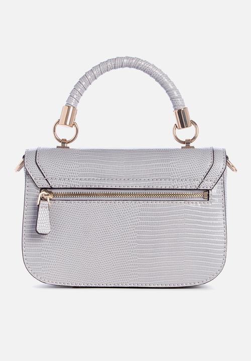 GUESS - Orlina top handle flap - lavender grey