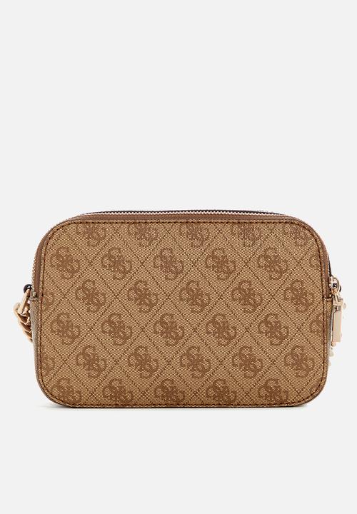 GUESS - Noreen crossbody-taupe