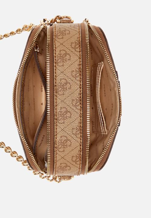 GUESS - Noreen crossbody-taupe