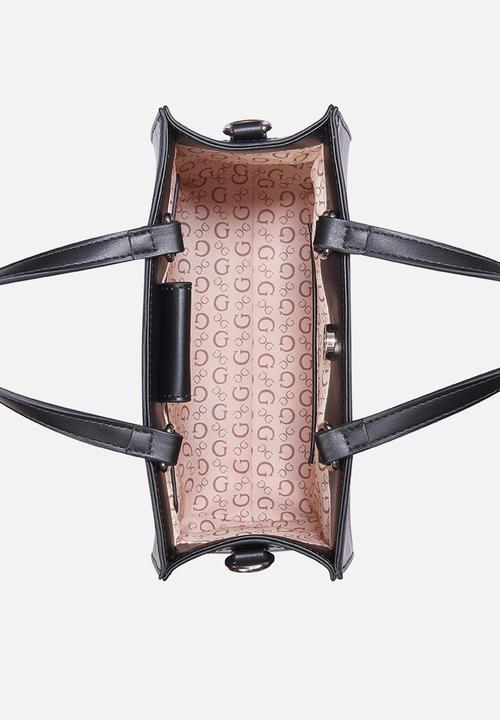 GUESS - Bines mini tote-coal