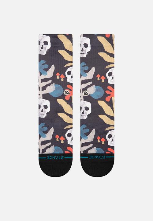 Stance Socks - Tropiskull crew - multi