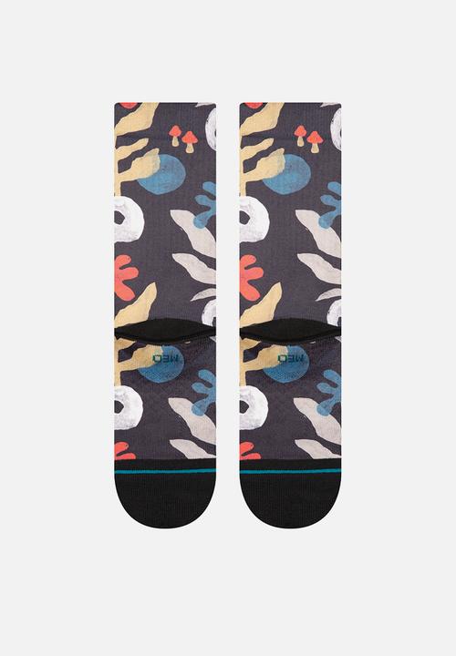 Stance Socks - Tropiskull crew - multi