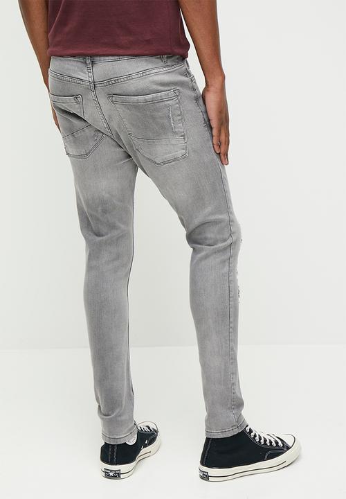 Brave Soul - Denim Jeans - Dark Grey Wash