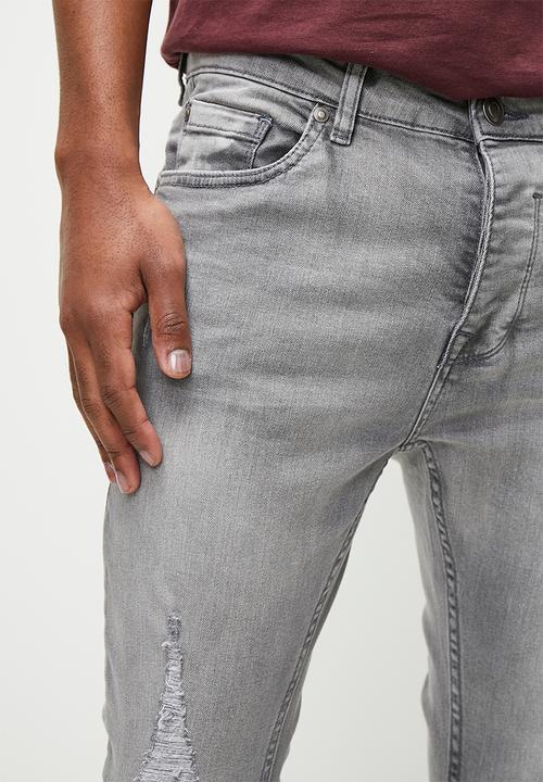 Brave Soul - Denim Jeans - Dark Grey Wash