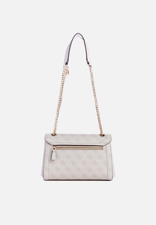 GUESS - Noelle convertible crossbody flap - dove