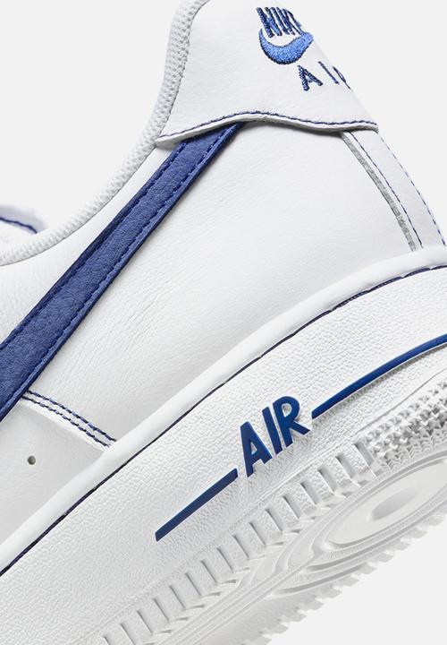 air force 1 lv8 white and blue