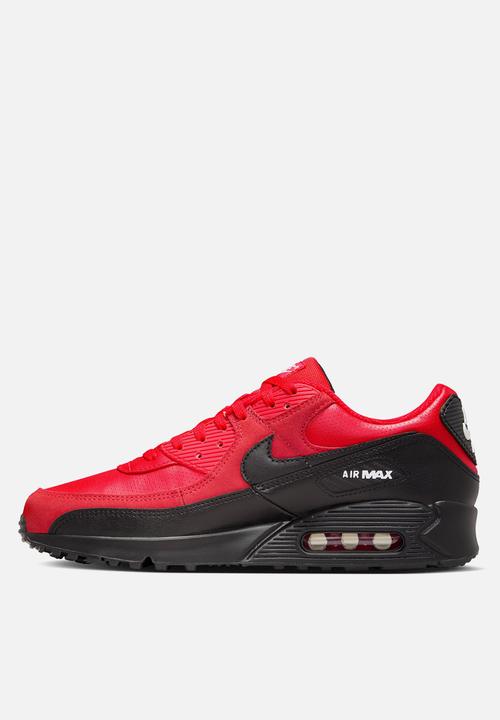 nike air max 90 red black white