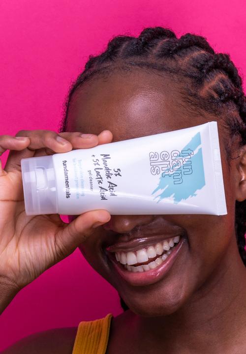 Fundamentals Skincare - 5% Mandelic Acid + 5% Lactic Acid, Gel Cleanser