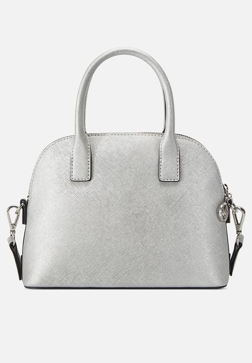 GUESS - Berkton dome satchel - silver