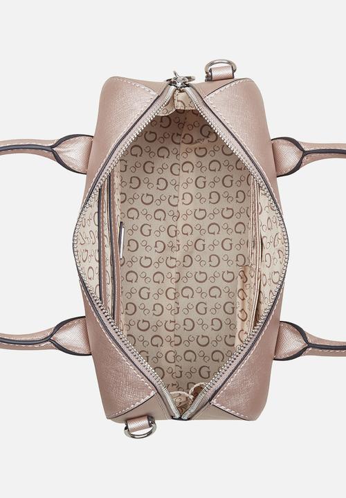 GUESS - Berkton barrel satchel - pink