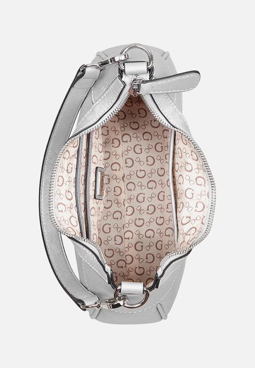 GUESS - Berkton mini top zip - silver