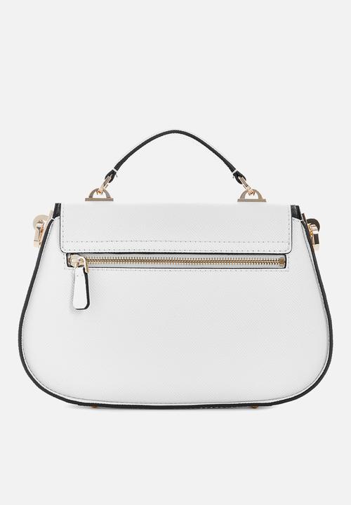 GUESS - Eco Jazlynn top handle - white