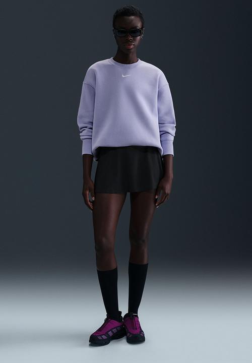Nike - Nike Phoenix long crew - Lilac Ice/Sail