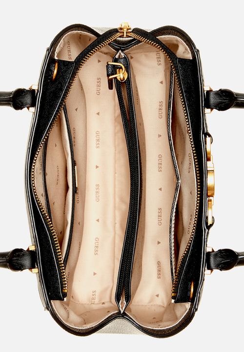 GUESS - Dagan satchel - coal