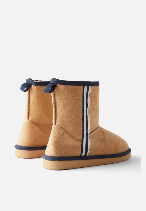 Cotton On - Kids home boot - tan/squid ink
