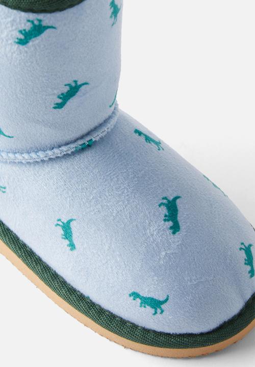 Cotton On - Kids home boot - dawn blue/dino