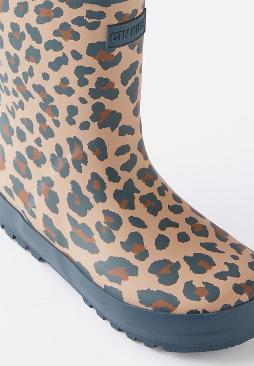 Cotton On - Kids rainboot - bengal leopard