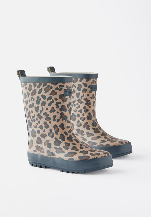 Cotton On - Kids rainboot - bengal leopard