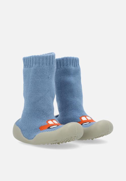 Pop Candy - Sock boot - blue/orange car