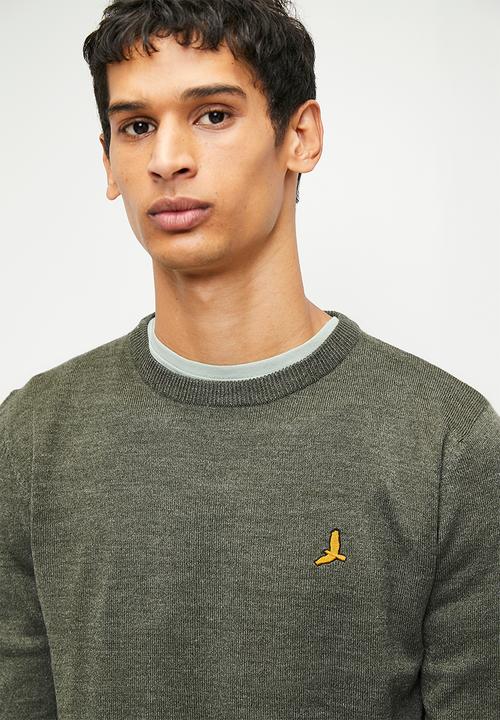 Brave Soul - Knitwear - Khaki Marl